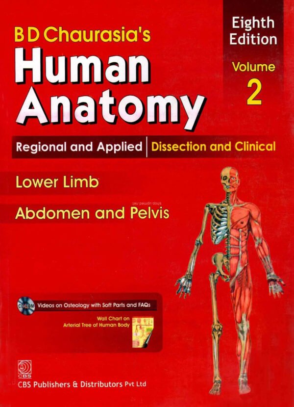 BD Chaurasia Human Anatomy 8Ed Vol 2