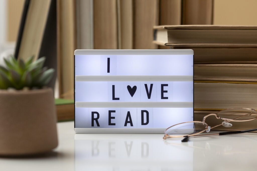 I love read