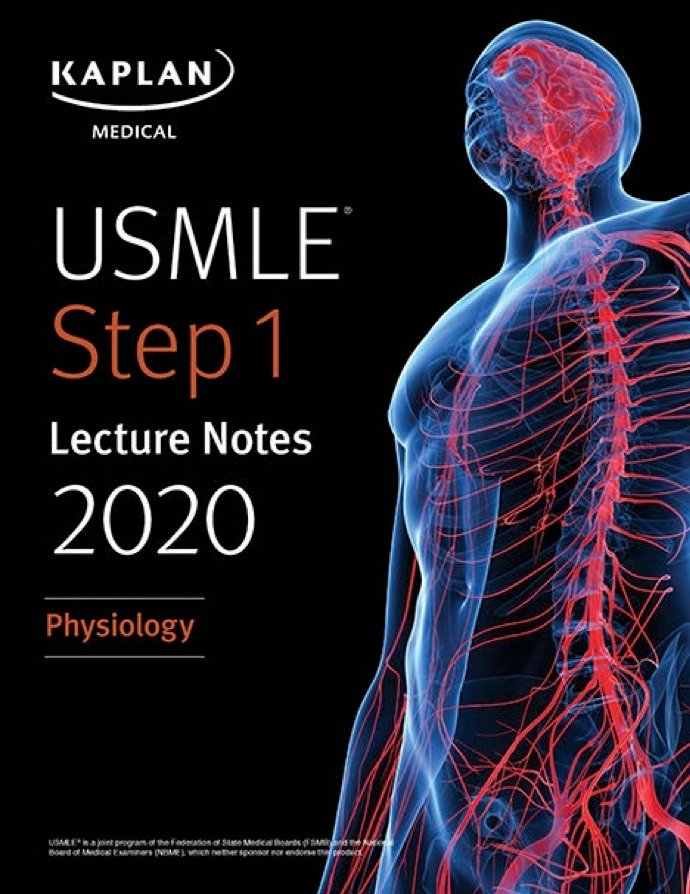 Kaplan USMLE Step 1 Lecture Notes 2020 physiology