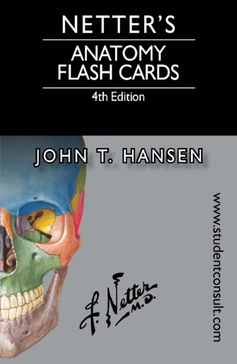 Netter's Anatomy Flash Cards 4th Edition