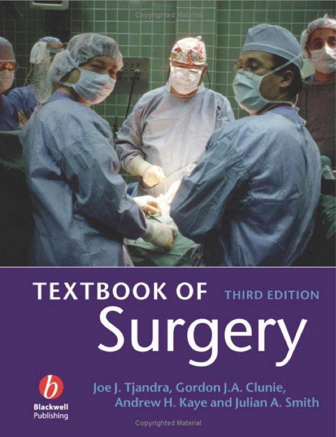 Textbook Of Surgery 3rd edition